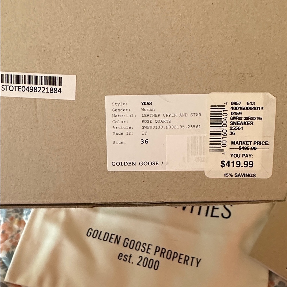 Golden Goose Rose Quartz Women’s Sneaker - Picture 14 of 16